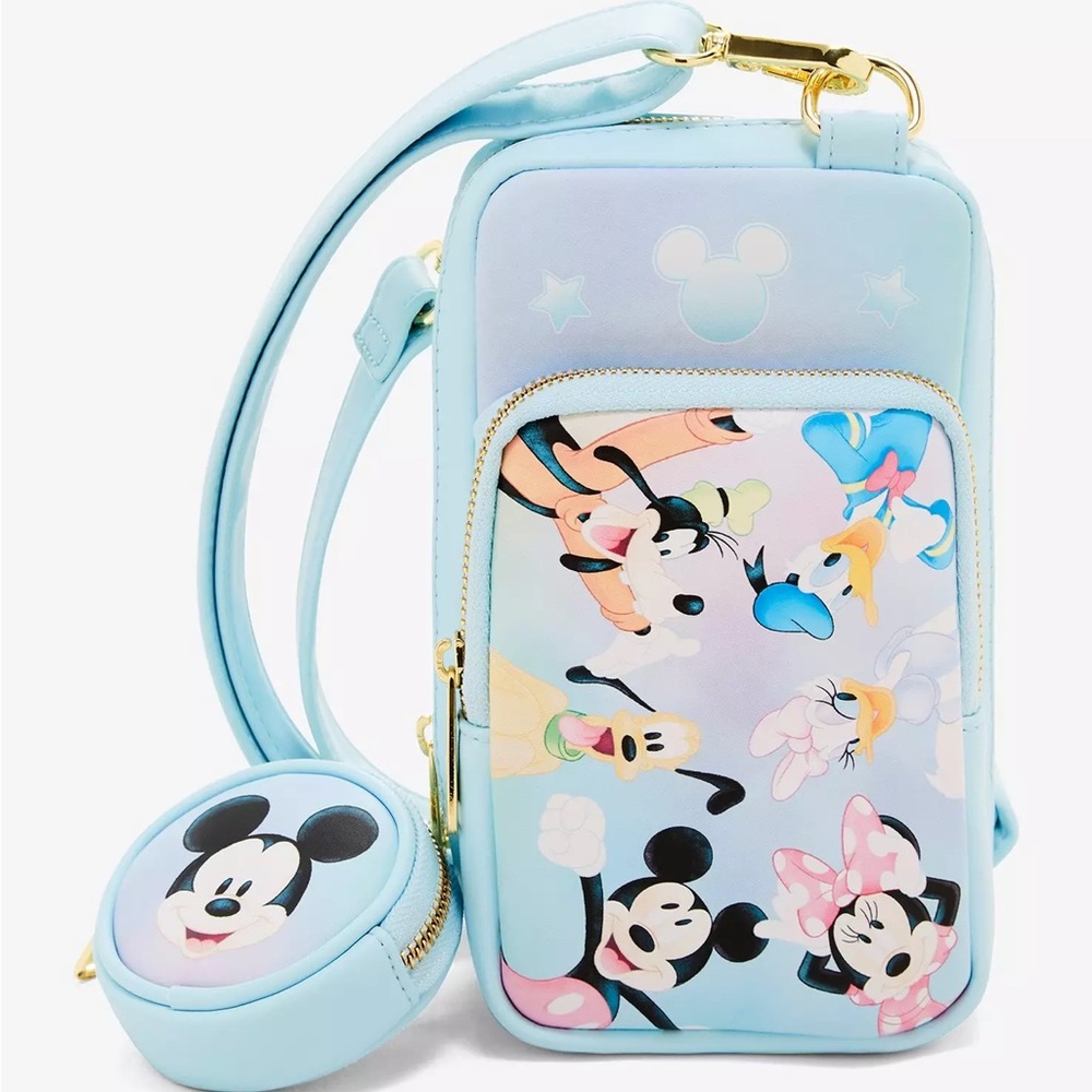 Loungefly Disney Mickey & Friends Crossbody w/ Coin Purse — BoxLunch Exclusive